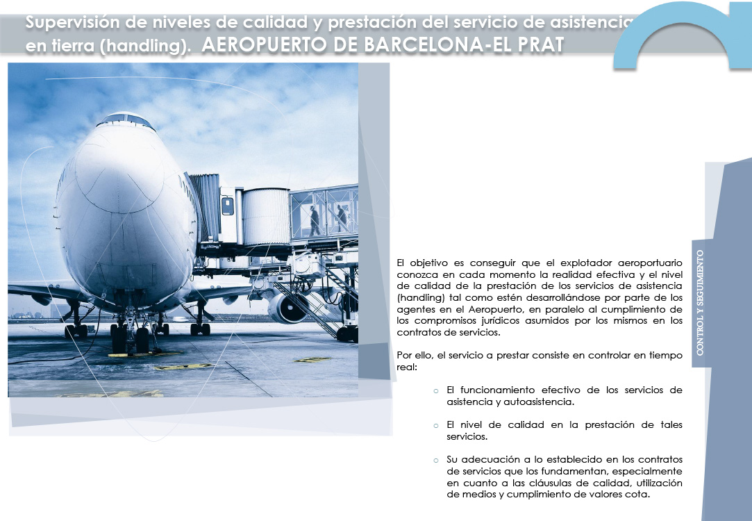 supervision-calidad-servicio-tierra-elprat-barcelona-86 Supervisión de niveles de calidad y prestación del servicio de asistencia en tierra (handling). AEROPUERTO DE BARCELONA-EL PRAT